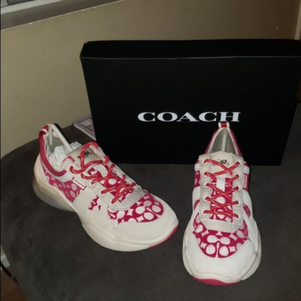 Coach pink CitySole shoes